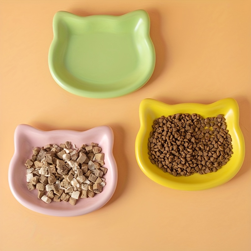 Meal Preparation - ชามอาหารสัตว์เลี้ยง 4 สี สำหรับแมว ใส่อาหารกระป๋อง ขนมแช่แข็ง
