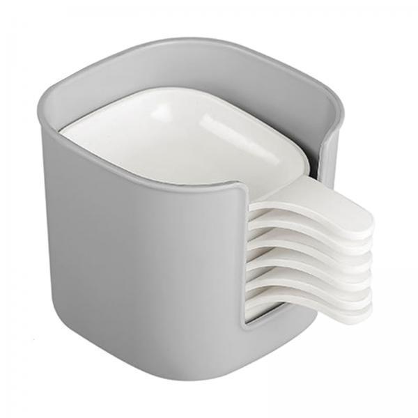 Sauce Dipping Cup - ชุดถ้วยซอสถั่วเหลืองพร้อมที่จับ ถ้วยจิ้ม PP แบบซ้อนกันได้ ถ้วยใส่เครื่องปรุงสำหรับซอสซูชิและของว่าง