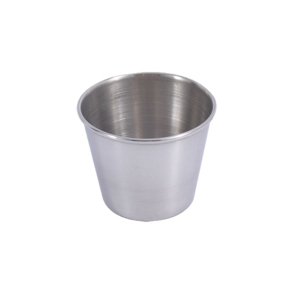 12 ชิ้น/เซ็ตถ้วยซอสสแตนเลสขนาด - Sauce Dipping Cup บทวิจารณ์และราคา