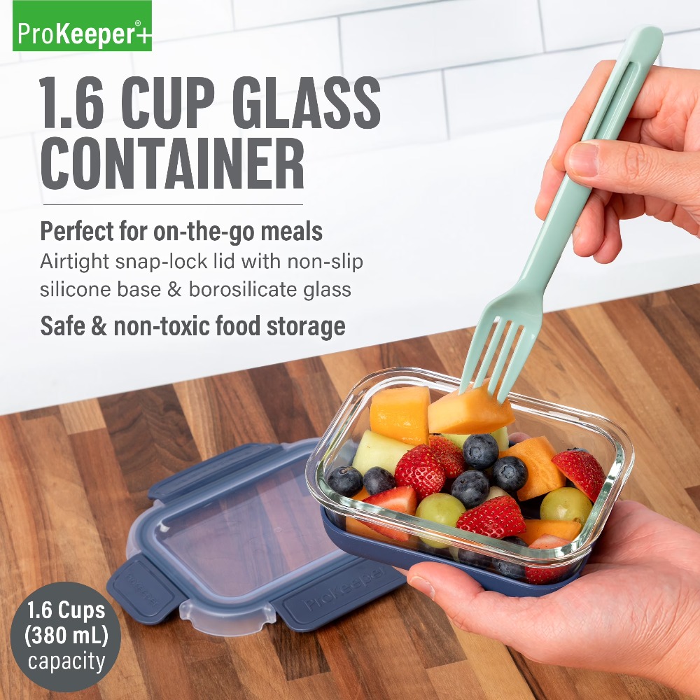 ชุดภาชนะเก็บอาหารแก้ว 2 ชิ้น ข - Meal Prep Glass บทวิจารณ์และราคา