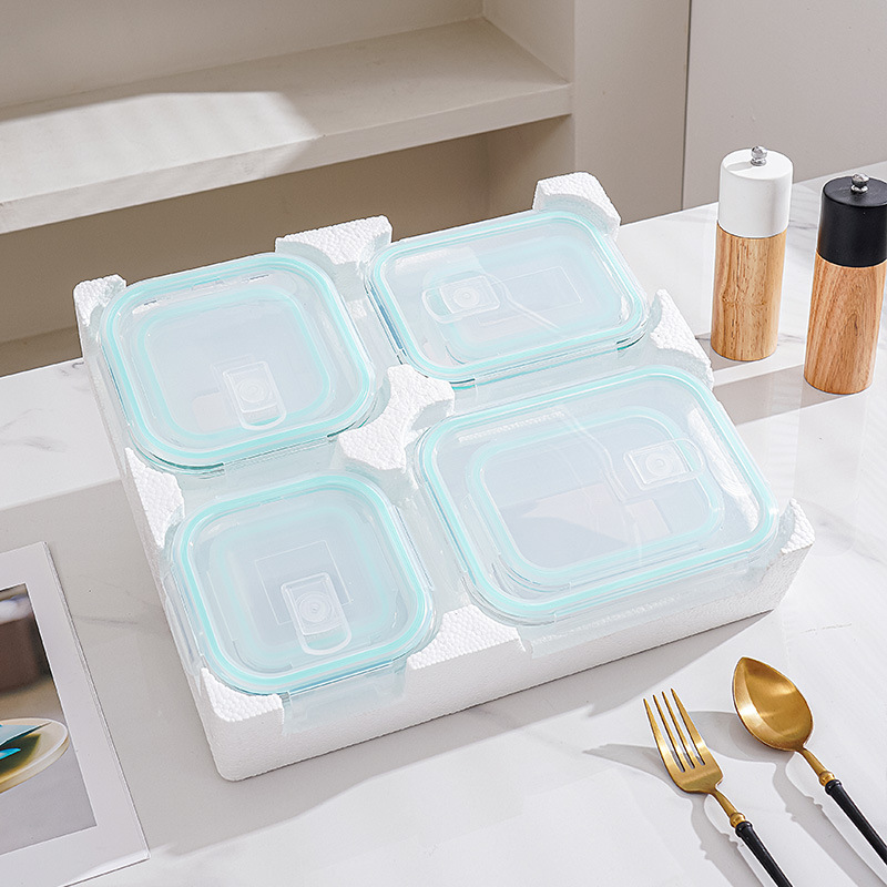 ชุดกล่องอาหารแก้ว 8 ชิ้น พร้อม - Meal Prep Glass บทวิจารณ์และราคา
