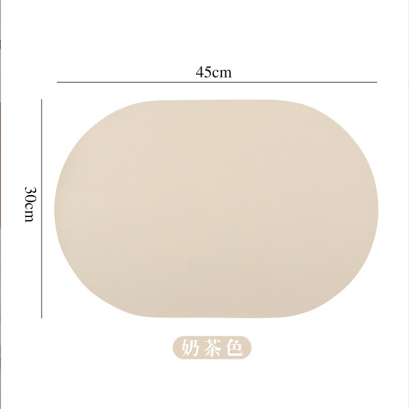 แผ่นรองจานหนัง PU สีพื้น ขนาด  - Food Prep Mat บทวิจารณ์และราคา