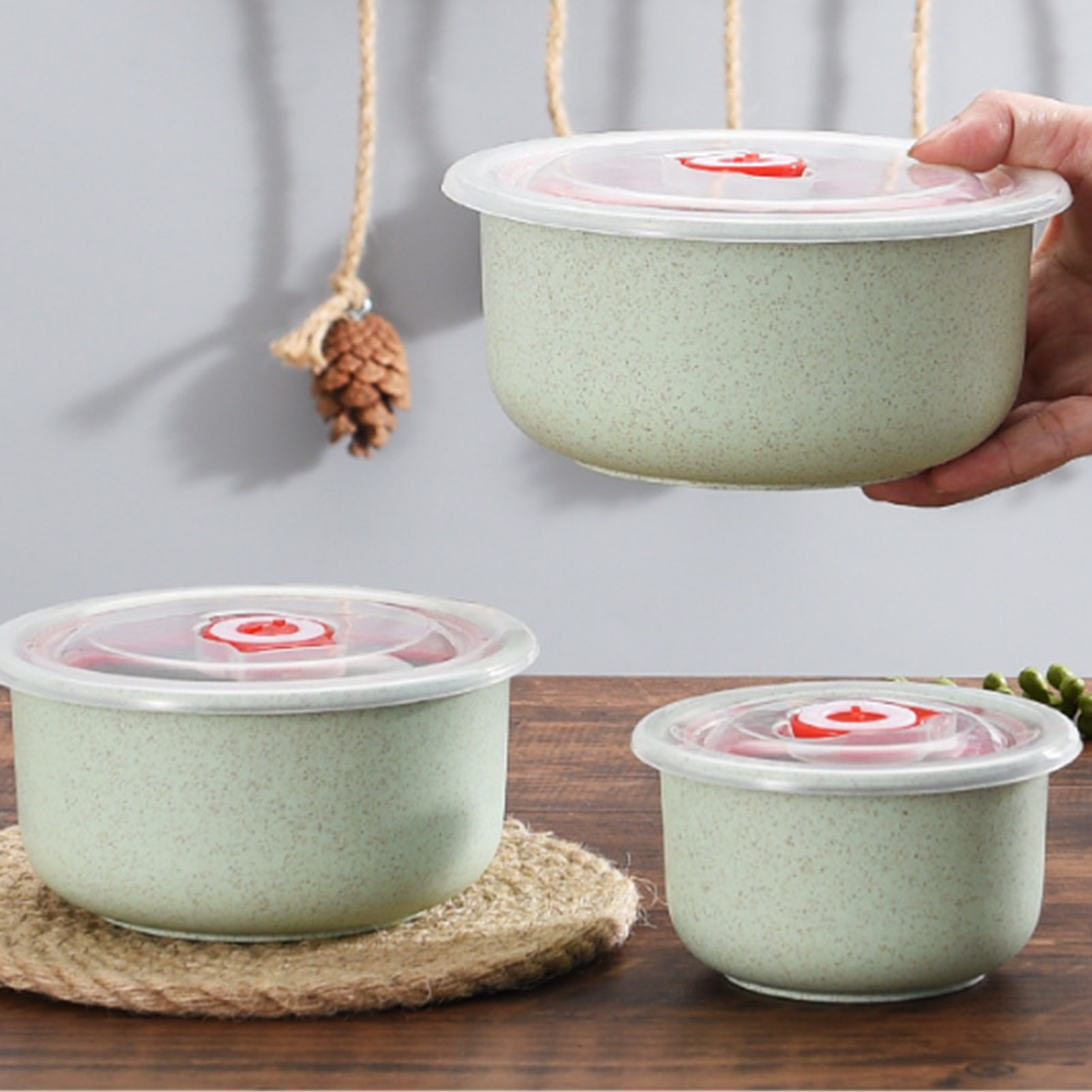 กล่องเก็บอาหาร 3 ชิ้น กล่องเบน - Meal Preparation บทวิจารณ์และราคา