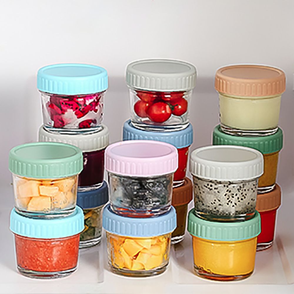 ขวดแก้วใส่อาหารเด็ก 6 ชิ้น ใช้ - Sauce Dipping Cup บทวิจารณ์และราคา