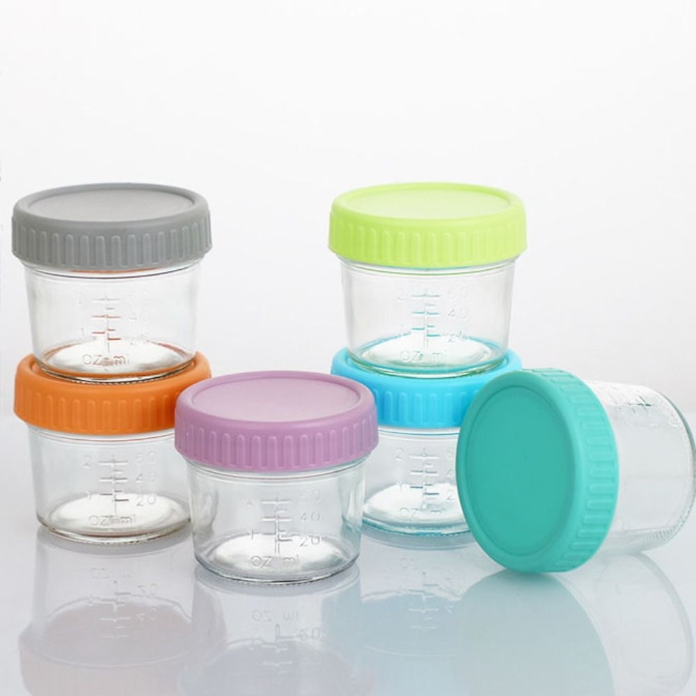 ขวดแก้วใส่อาหารเด็ก 6 ชิ้น ใช้ - Sauce Dipping Cup บทวิจารณ์และราคา