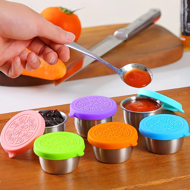 ถ้วยซอสคุณภาพสูง 6 ชิ้น, จานปร - Sauce Dipping Cup บทวิจารณ์และราคา