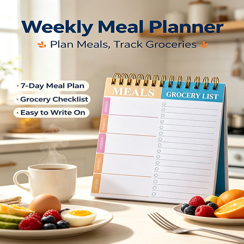 สมุดบันทึกวางแผนอาหารรายสัปดาห - Food Prep Mat บทวิจารณ์และราคา