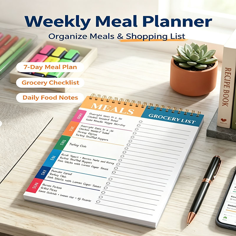 สมุดบันทึกวางแผนอาหารรายสัปดาห - Food Prep Mat บทวิจารณ์และราคา