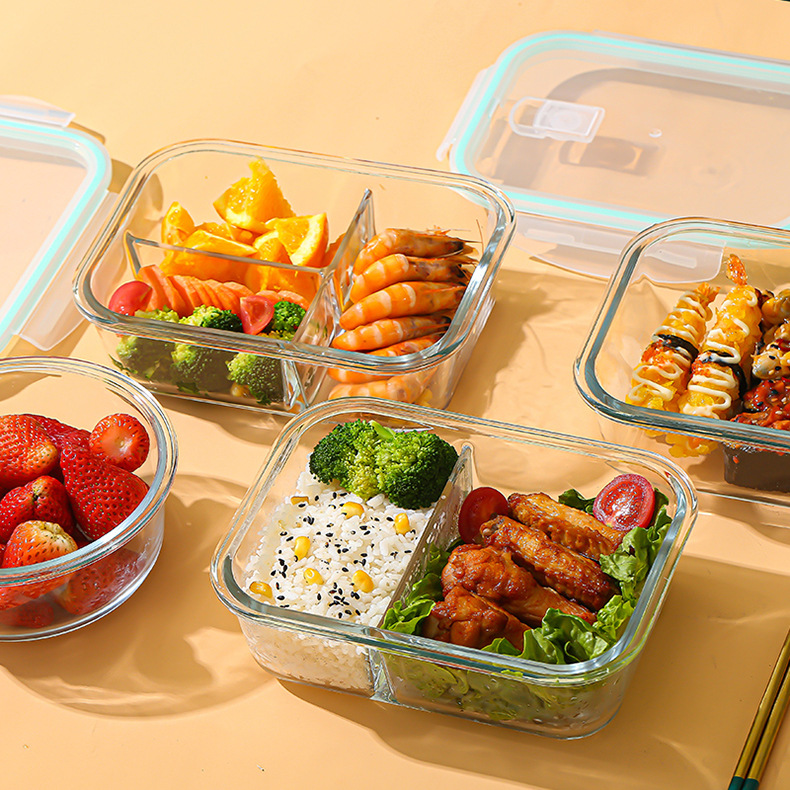 กล่องแก้วเก็บอาหารสด ทนความร้อ - Meal Prep Glass บทวิจารณ์และราคา