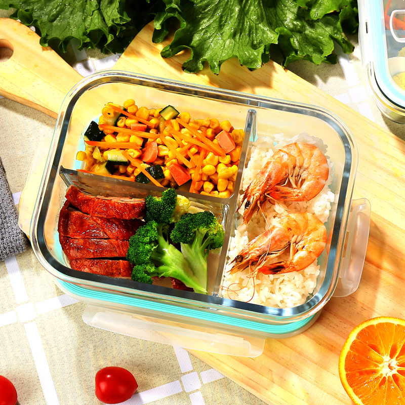 กล่องแก้วเก็บอาหารสด ทนความร้อ - Meal Prep Glass บทวิจารณ์และราคา