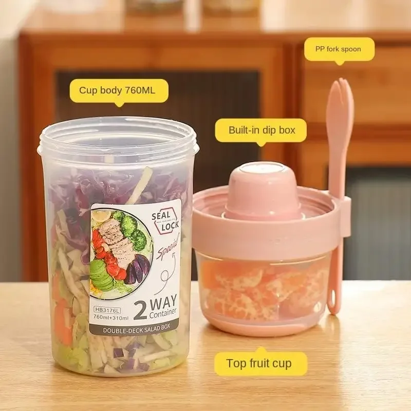 JUSTINLAU ถ้วยสลัดลดน้ำหนักแบบ - Meal Prep Box บทวิจารณ์และราคา
