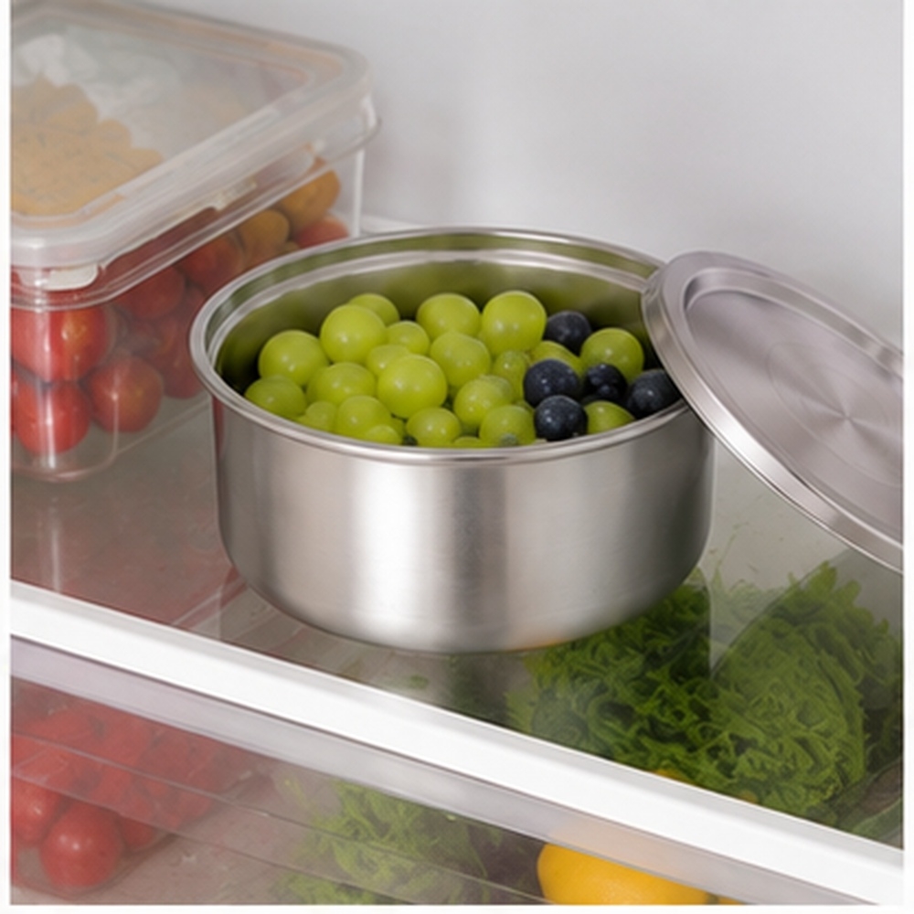 ถ้วยสแตนเลส 304 พร้อมฝาปิด สำห - Meal Preparation บทวิจารณ์และราคา