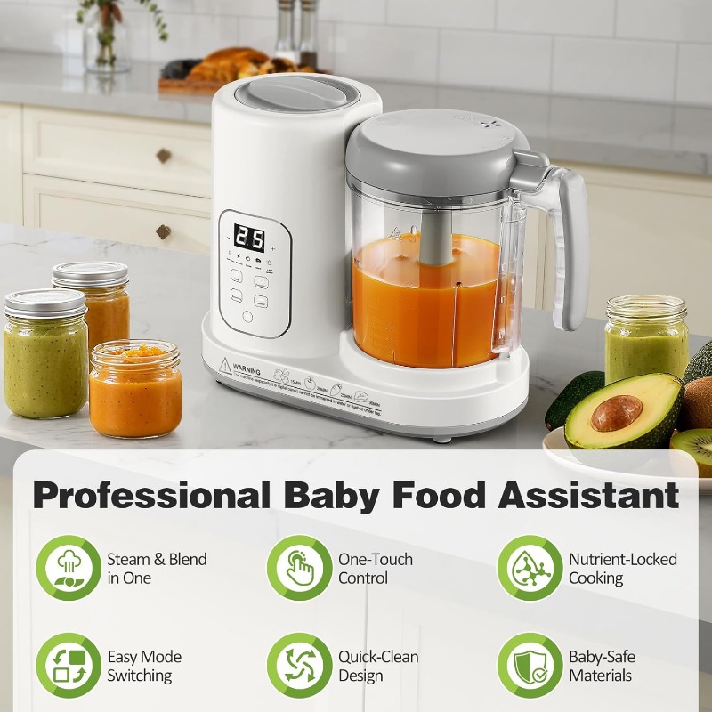 เครื่องทำอาหารเด็กอเนกประสงค์  - Meal Prep Youtube บทวิจารณ์และราคา