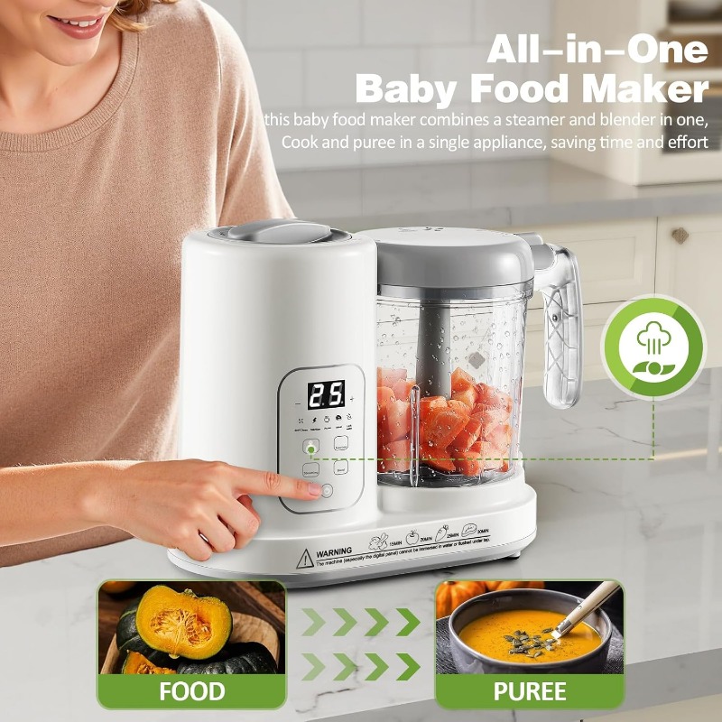 เครื่องทำอาหารเด็กอเนกประสงค์  - Meal Prep Youtube บทวิจารณ์และราคา
