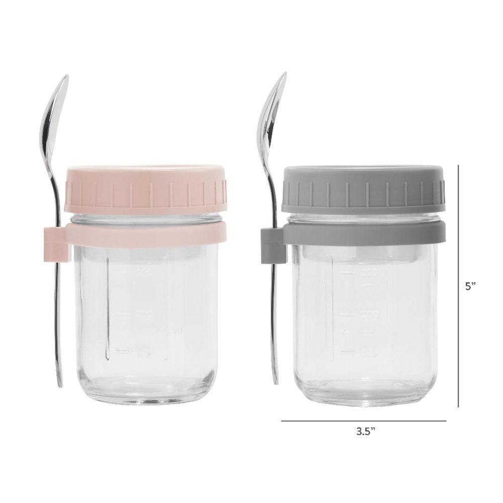 ขวดใส่อาหารและภาชนะใส่พาร์เฟต์ - Meal Prep Glass บทวิจารณ์และราคา