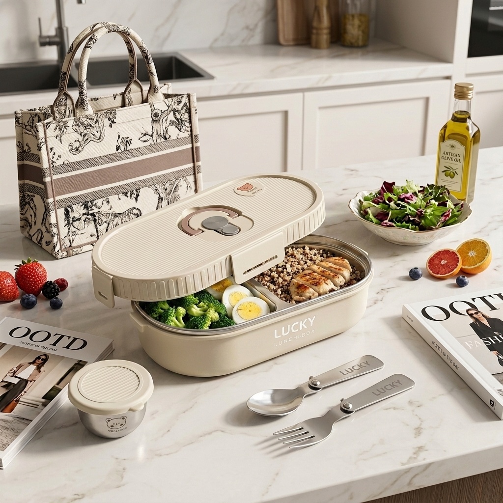 ชุดกล่องอาหารกลางวันสแตนเลส 30 - Meal Prep Box บทวิจารณ์และราคา