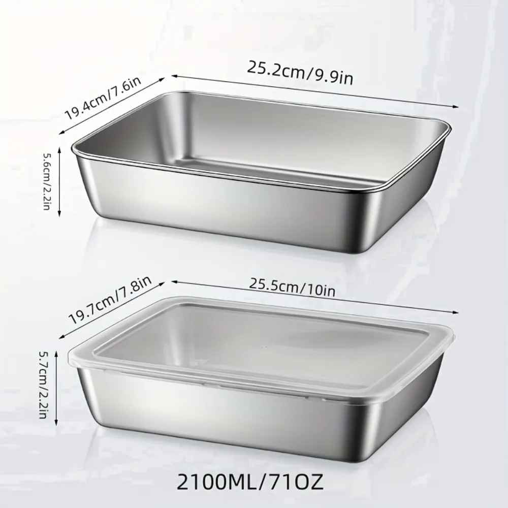 ชุดกล่องถนอมอาหารสแตนเลส 5 ชิ้ - Meal Prep Glass บทวิจารณ์และราคา