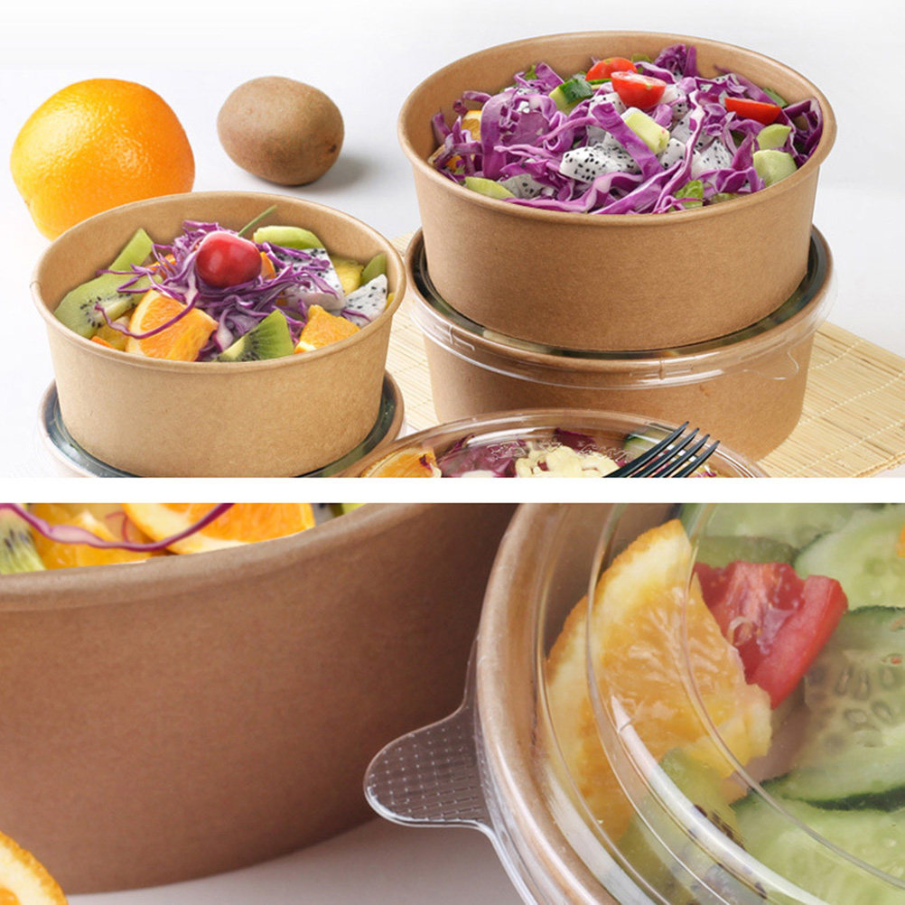 ชามกระดาษคราฟท์ 20 ชิ้น ป้องกั - Meal Prep Box บทวิจารณ์และราคา