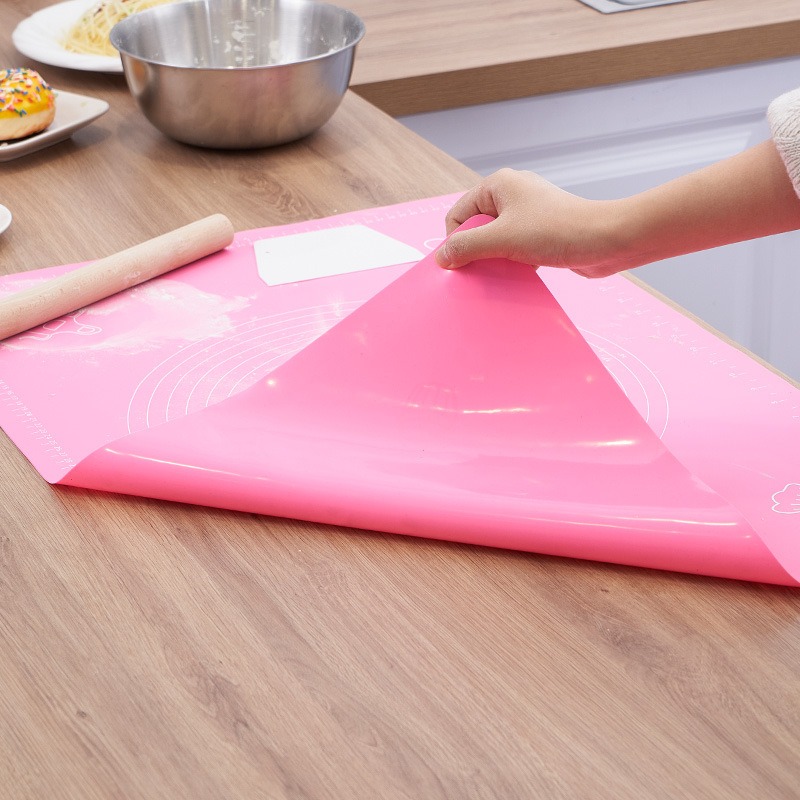 แผ่นซิลิโคนสำหรับรีดแป้ง เกรดอ - Food Prep Mat บทวิจารณ์และราคา