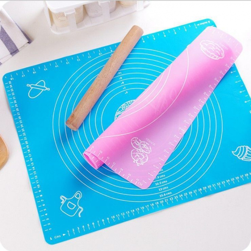 แผ่นซิลิโคนสำหรับรีดแป้ง เกรดอ - Food Prep Mat บทวิจารณ์และราคา