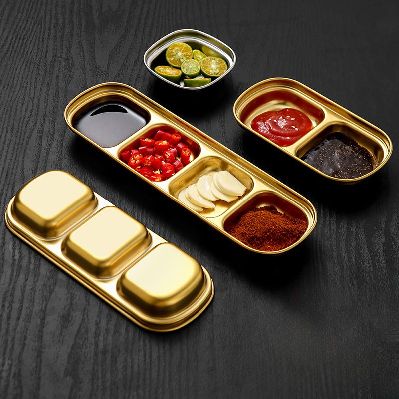 ชามจิ้มแบ่งส่วนสแตนเลส จานซอส  - Sauce Dipping Cup บทวิจารณ์และราคา