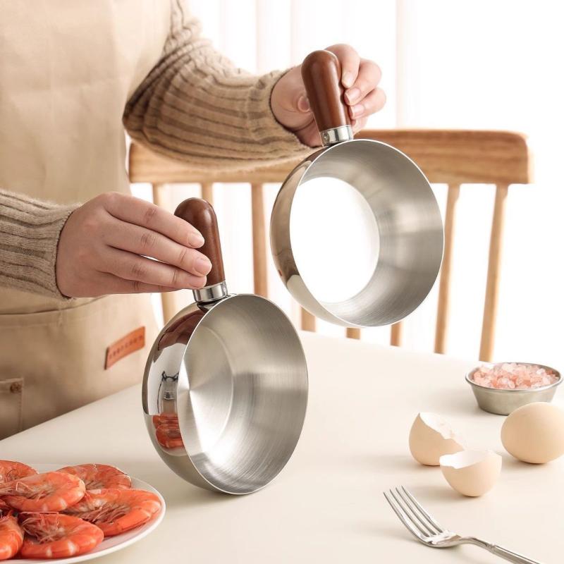 หม้อบะหมี่สแตนเลสทรงเรียบหรู ด - Meal Preparation บทวิจารณ์และราคา