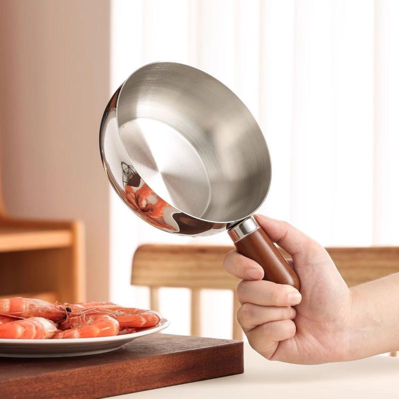 หม้อบะหมี่สแตนเลสทรงเรียบหรู ด - Meal Preparation บทวิจารณ์และราคา