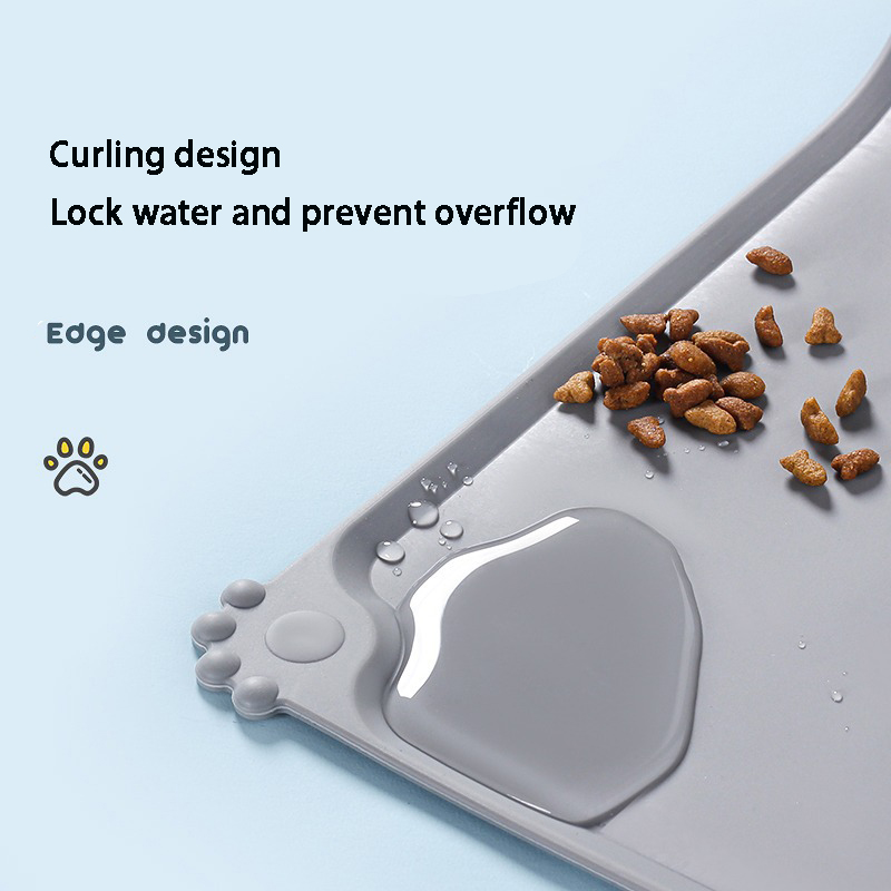 เสื่อซิลิโคนอาหารสัตว์กันน้ำเส - Food Prep Mat บทวิจารณ์และราคา