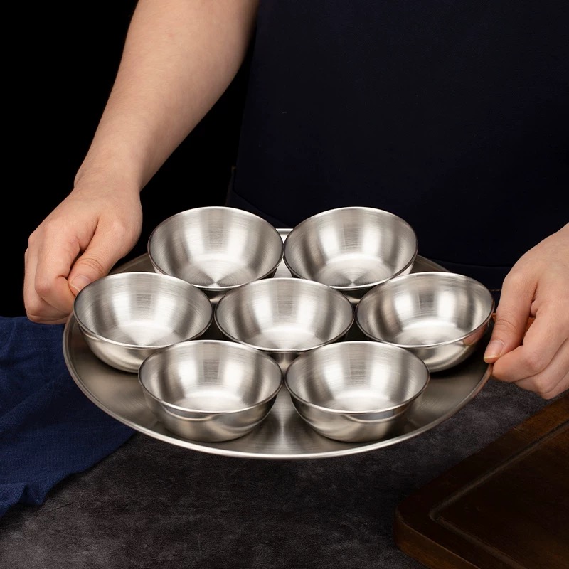 ชามซอสสไตล์เกาหลี สแตนเลส ชุดจ - Sauce Dipping Cup บทวิจารณ์และราคา